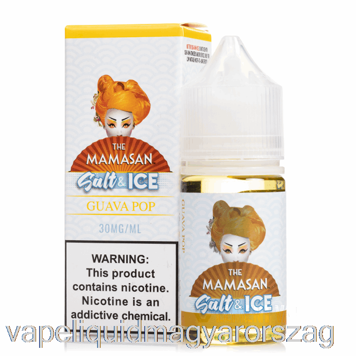 Jég Guava Popsó - A Mamasan E-liquid - 30ml 30mg Vape Folyadék